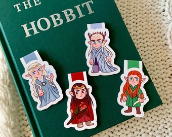 The Adventure Set 7 - Magnetic Bookmark Set - The Hobbit Line