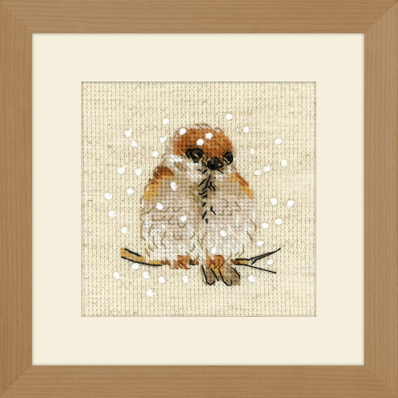 Counted Cross Stitch Kit RIOLIS Sparrow