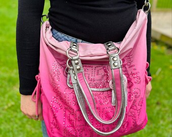 2000's COACH Poppy Pink Ombre Story Patch Spotlight
