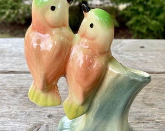Bougeoir Original En Grès Céramique Fait Main - Motif Oiseau - Fabrication Française