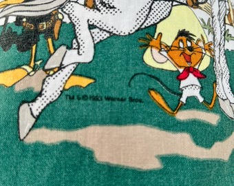 Chemise Vintage Années 90 Warner Bros. Looney Tunes, Taille XXL Verte, Avec Poche - Neuf Avec étiquettes