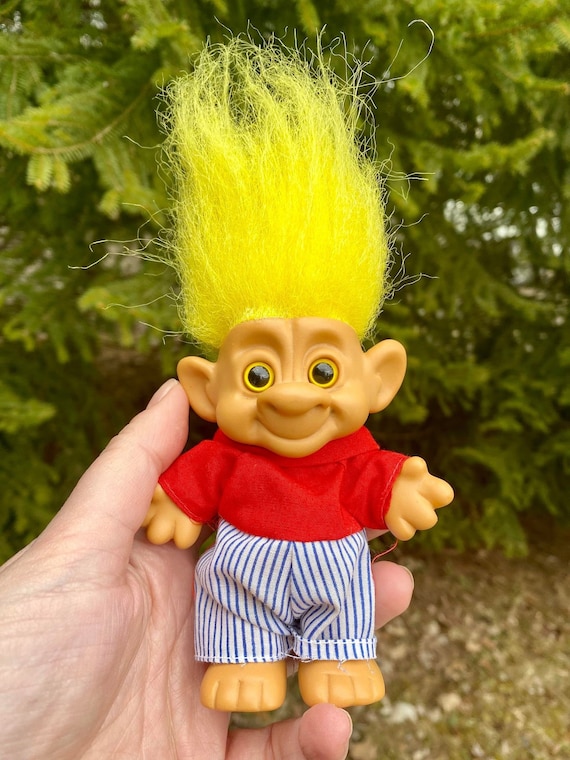Vintage 90 s Forest Troll Doll Toy Etsy