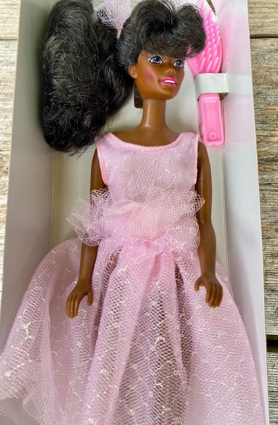 Vintage 1991 Mattel Deco Pak African American Ballerina Barbie Rare Collectible Barbie Doll Etsy