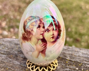 Vintage Friendship Easter Egg Decoration