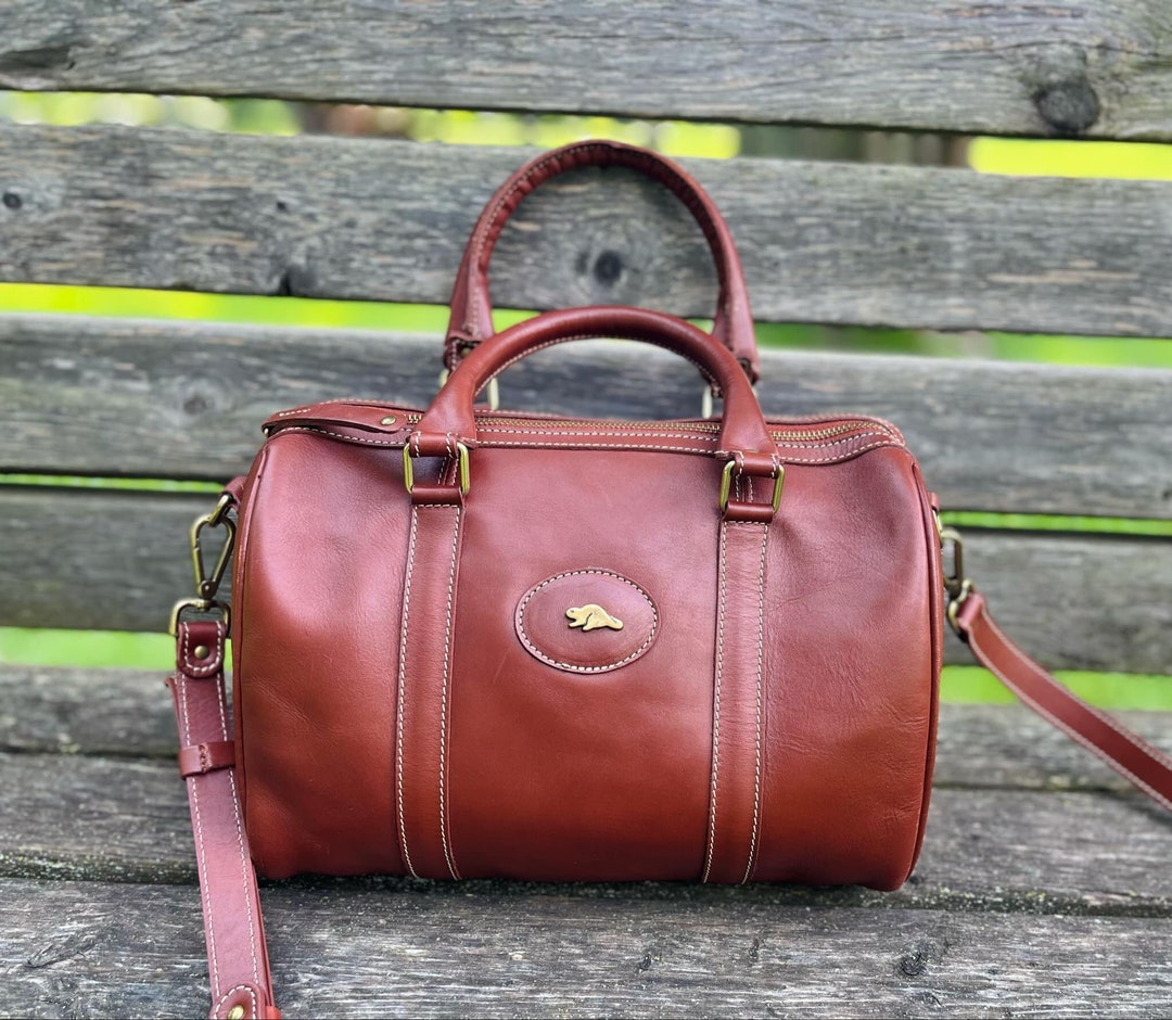 Leather ROOTS Shoulder Bag Purse - Etsy