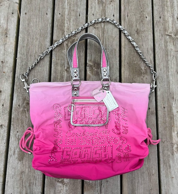 バッグ Coach Poppy Sequin Spotlight Pink Bag Coach Pink Sequin Bags & Handbags for Women for sale | eBay