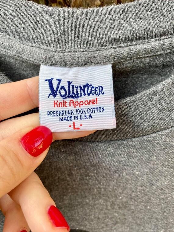 Vintage Volunteer Knit Apparel Mickey Classics Graphic T shirt