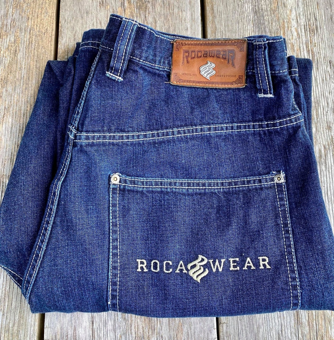 Vintage Rocawear Jeans, Men's Old School Streetwear Roca Wear Denim Pants  Size 34 - Etsy