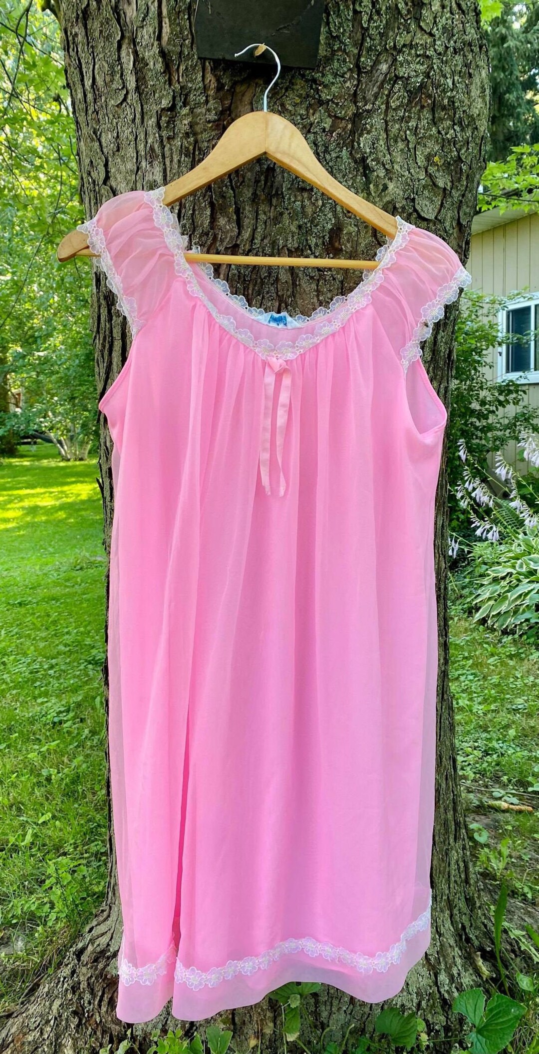 Vintage Slumber Suzy Baby Doll Night Gown, Women's Night Dress, Women's