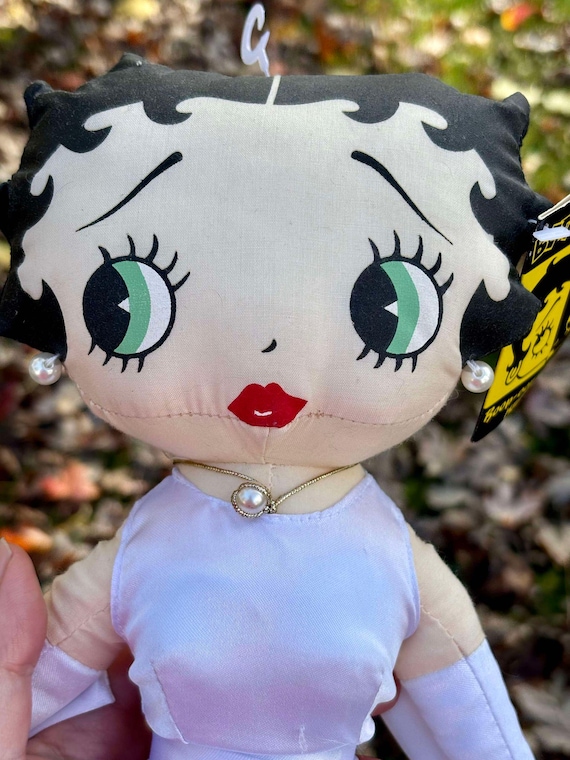 Vintage 1999 KELLYTOY Betty Boop Plush Doll NWT, Vintage Betty