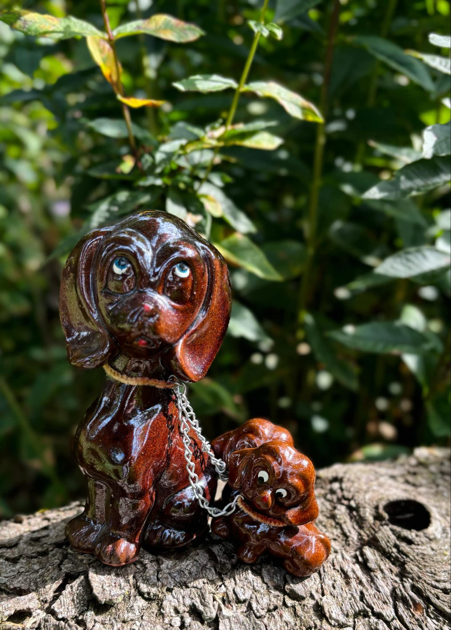 ヴィンテージ犬の置物 ヴィンテージ イギリス犬の置物/ウイトーンテリア