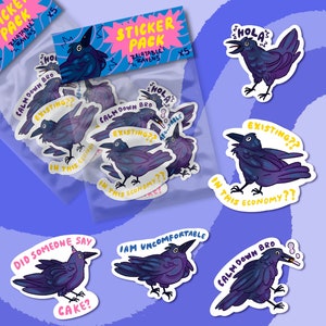 Relatable Ravens - Sticker pack