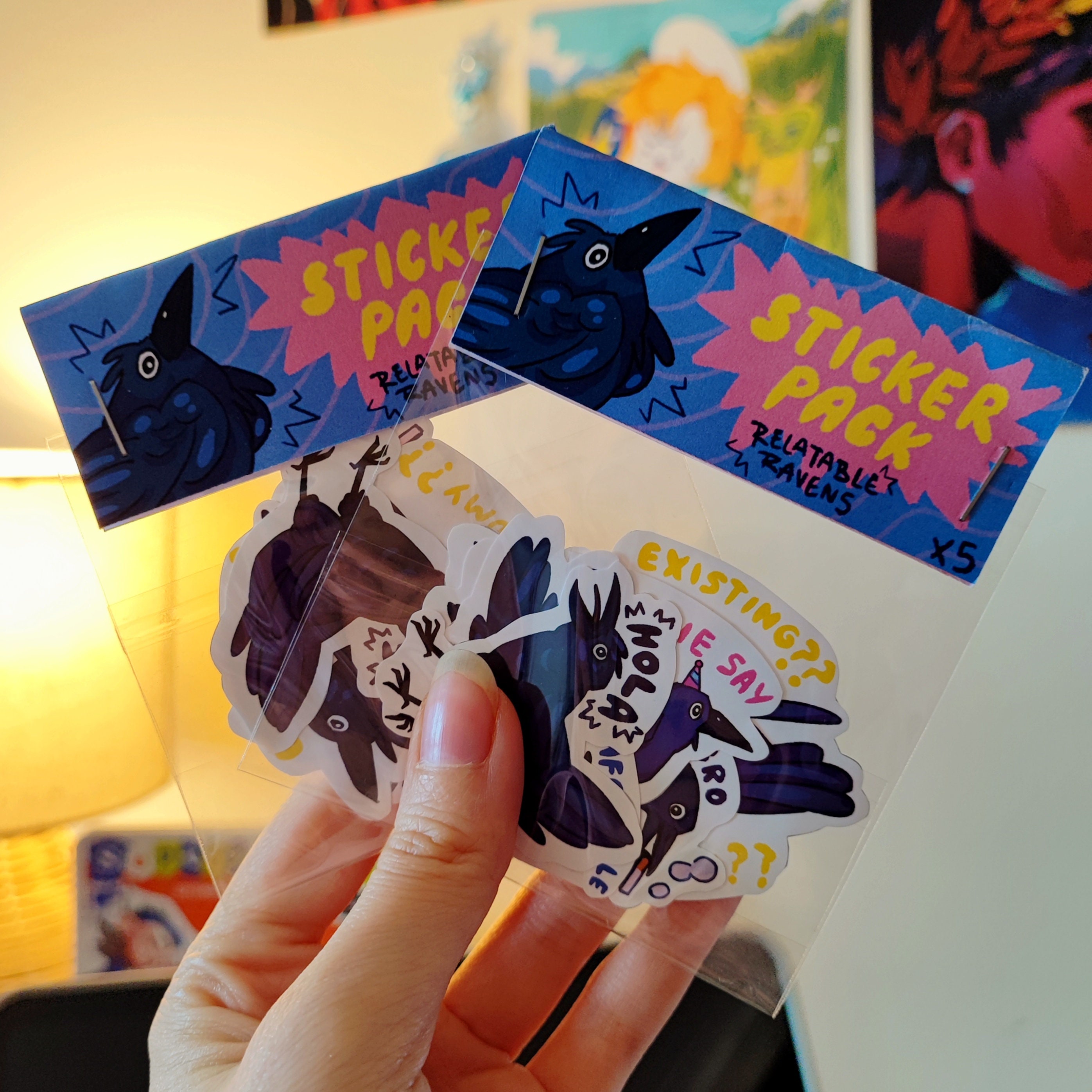 Relatible Sticker Relatable Ravens - Glossy Sticker Pack - Etsy