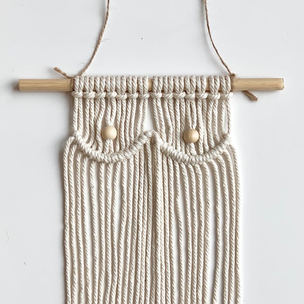 Mini Boobie Macramé Wall Hangers