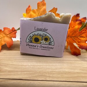 Lavender vegan soap