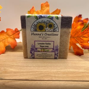Lavender Vanilla vegan soap