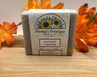 Sapone vegano al patchouli