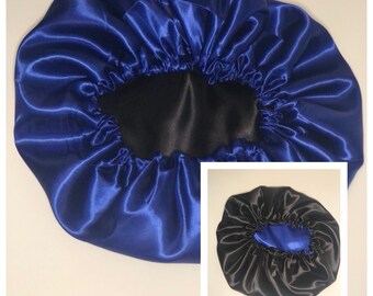 Reversible Satin bonnet