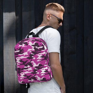 Backpack Water Resistant Medium Size Daypack with Laptop Compartment and Padded Straps