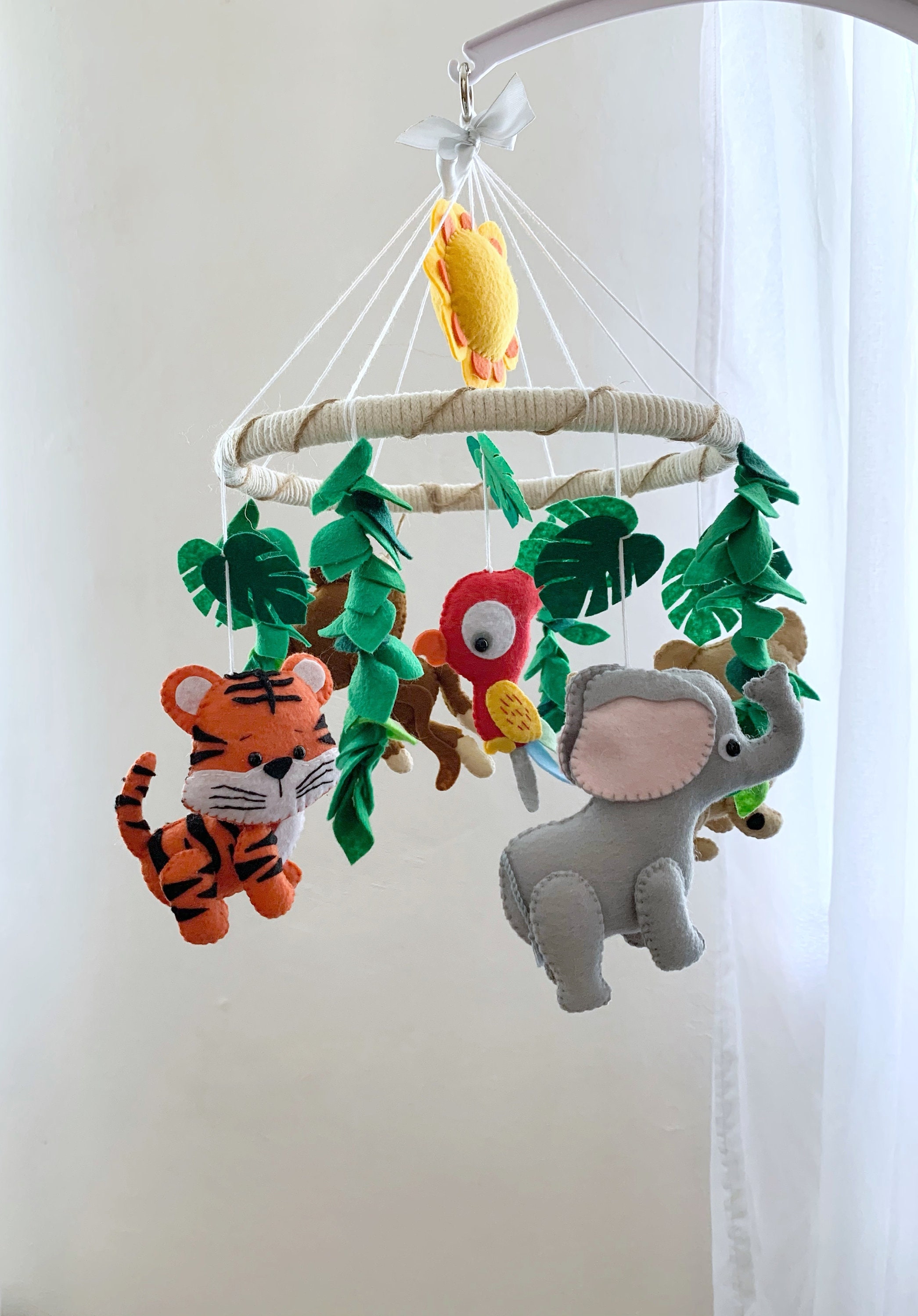 safari nursery garland