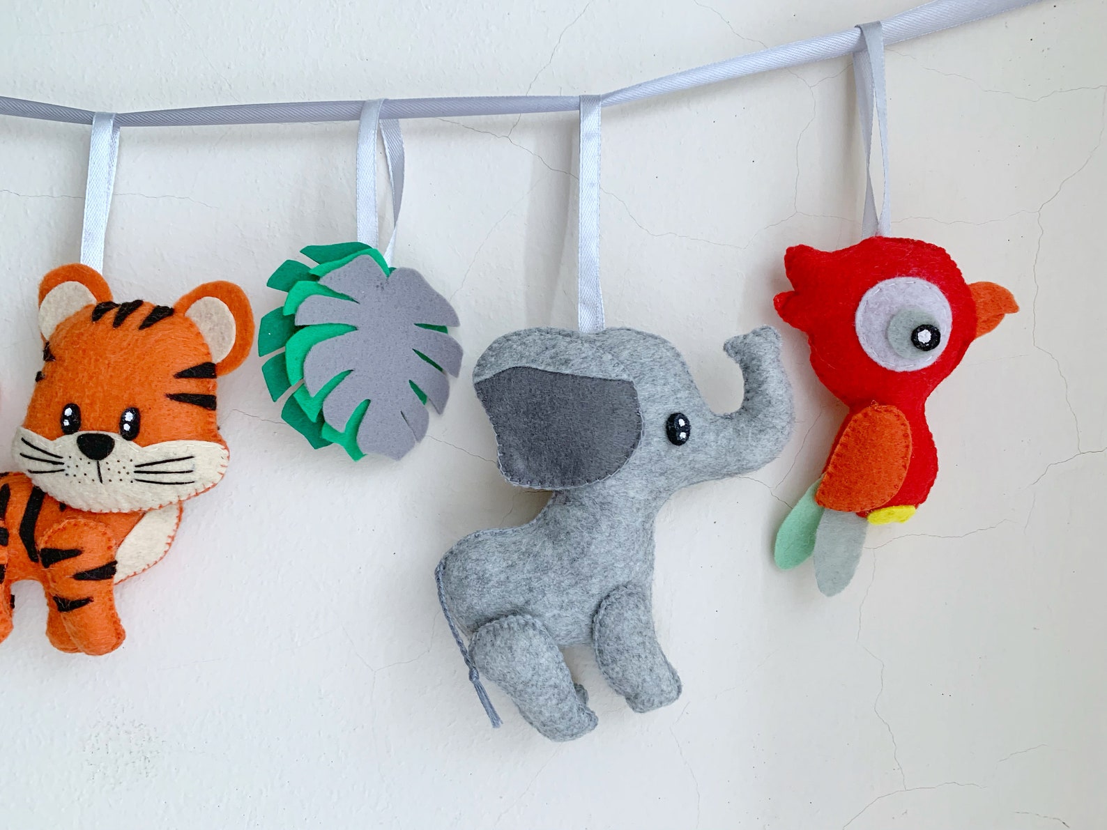 Safari nursery garland decor Jungle baby shower Etsy