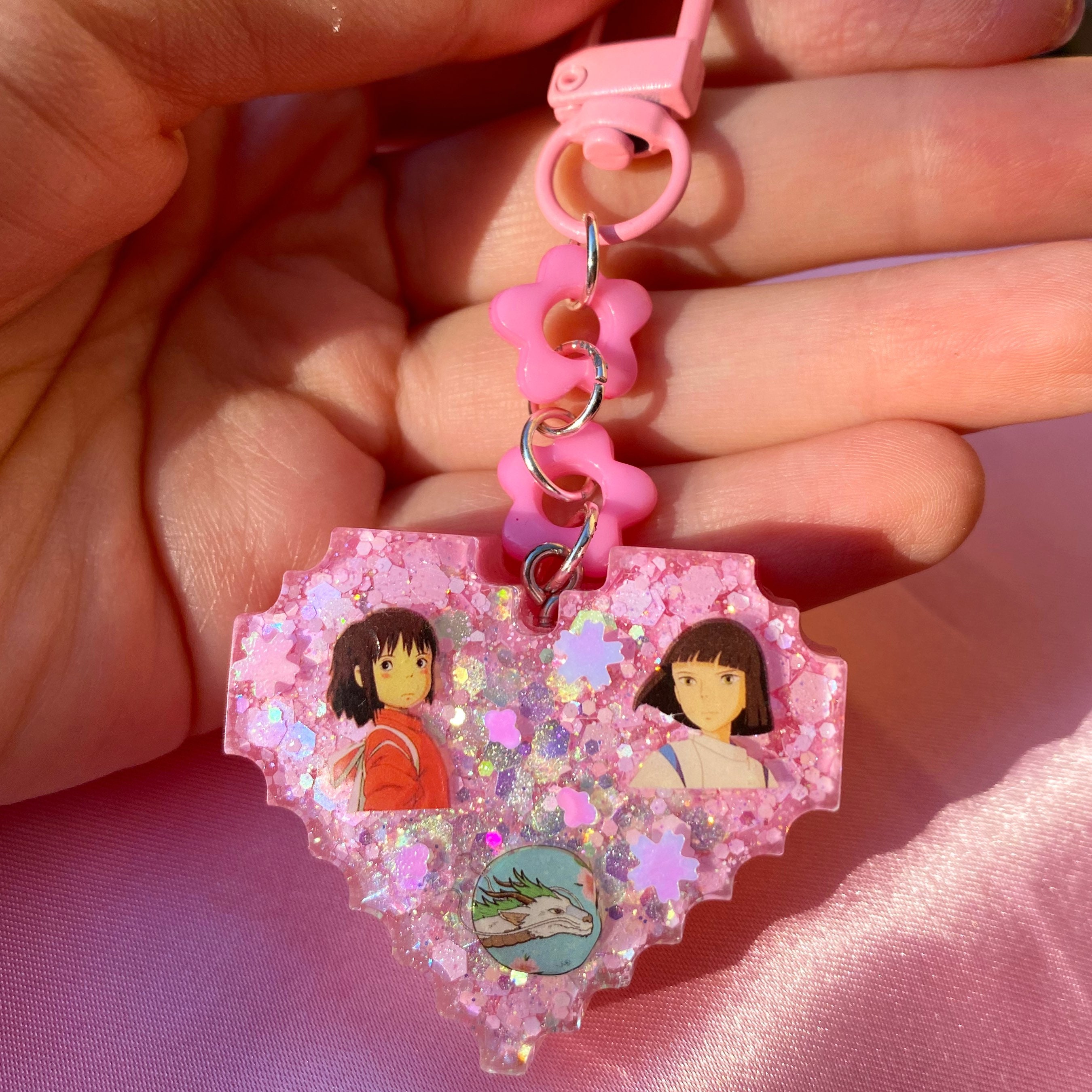 Super cute anime bag charms kawaii bag charm anime Etsy