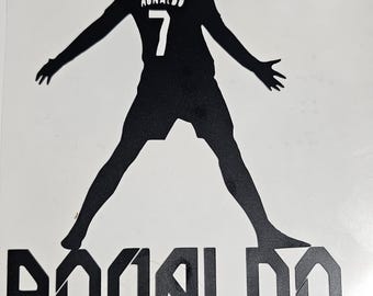 Ronaldo 7  decal
