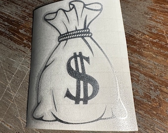 Money Bag Decal