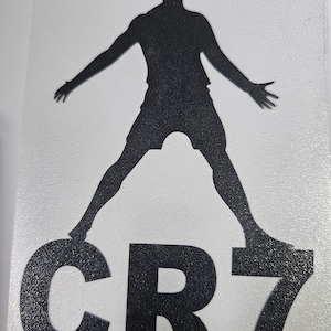 CR7 Siuuu decal