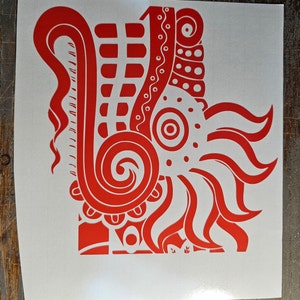 Aztec God Quetzalcoatl decal