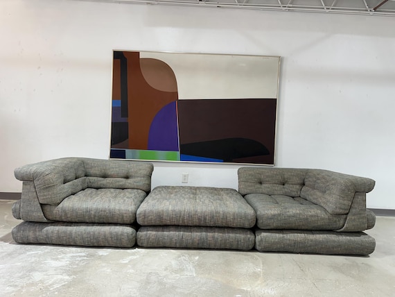 Vintage First Edition Mah Jong Modular Sofa by Hans Hopfer for