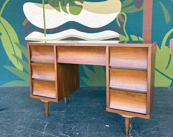 Mid Century Johnson Carper Brentwood Desk - Shipping Not Free, Message for Estimate