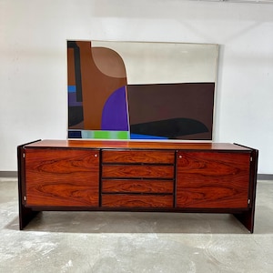 Vintage Mid Century Rosewood Floating Style Credenza - Shipping Not Free, Message for Estimate