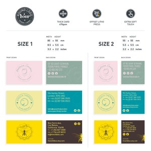 4000 tarjetas de visita. Incluye diseño de logotipo de estudio.