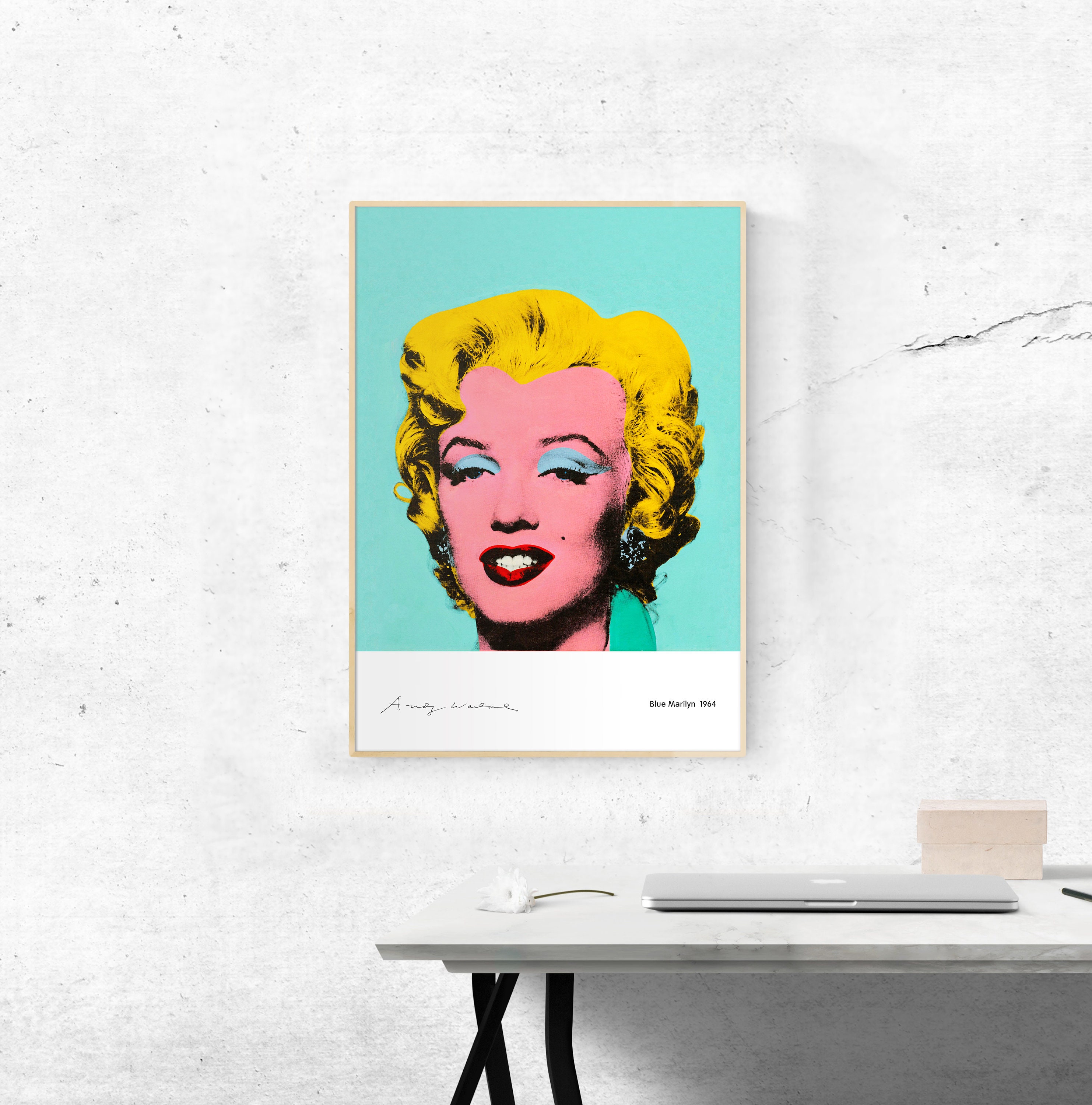 Andy Warhol Marilyn Monroe Poster Print. Rare Limited - Etsy UK
