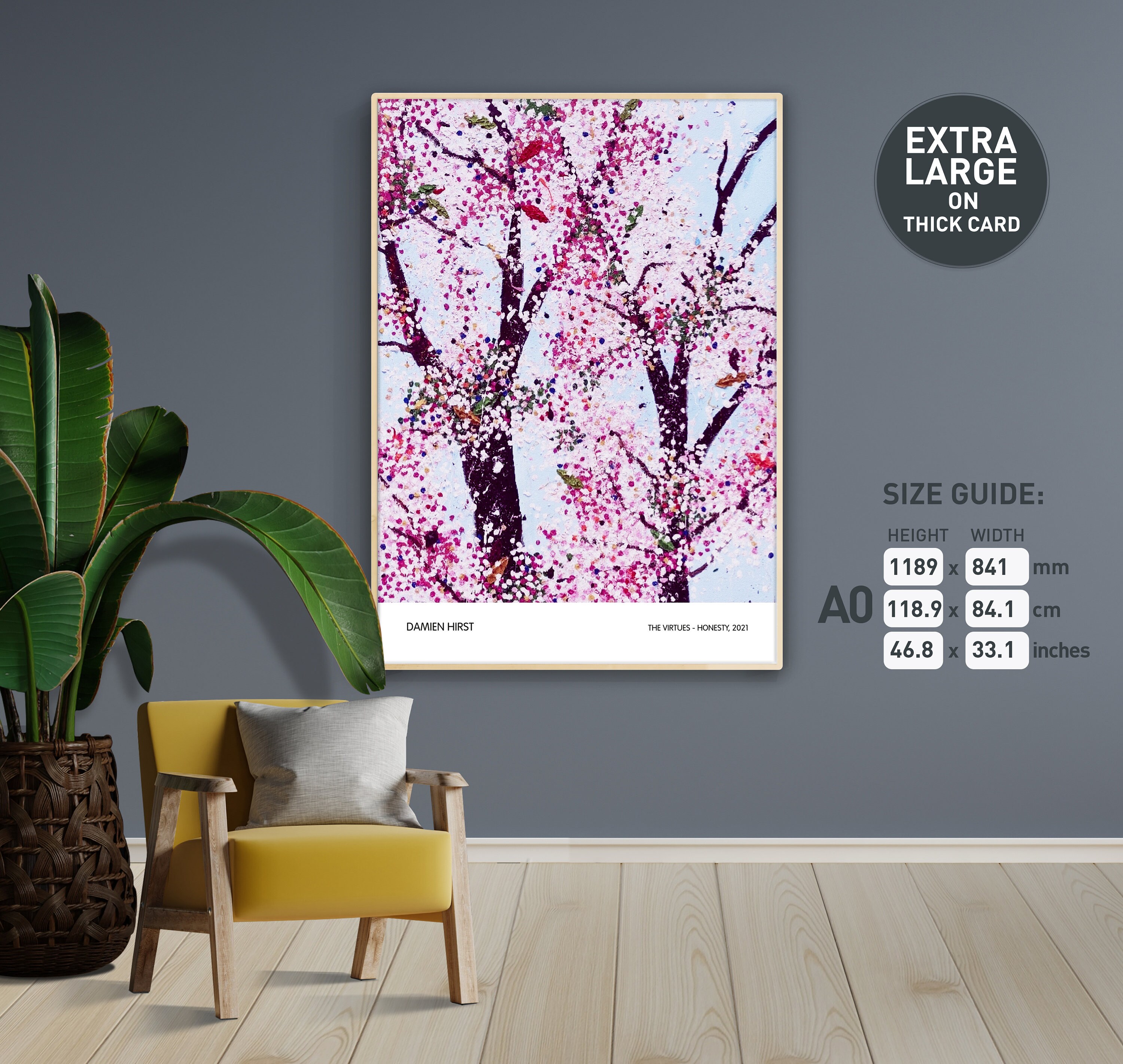 Cherry Blossom by Damien Hirst. Limited Edition. Damien Hirst Cherry