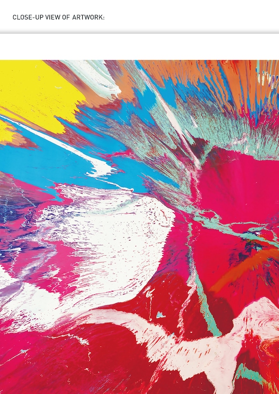 Damien Hirst Exhibition Poster Print: 2012 Rare Art Print - Etsy