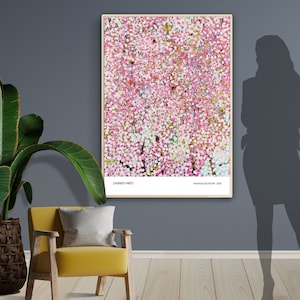 Damien Hirst Cherry Blossom Print: Limited Edition A0 Silk Art