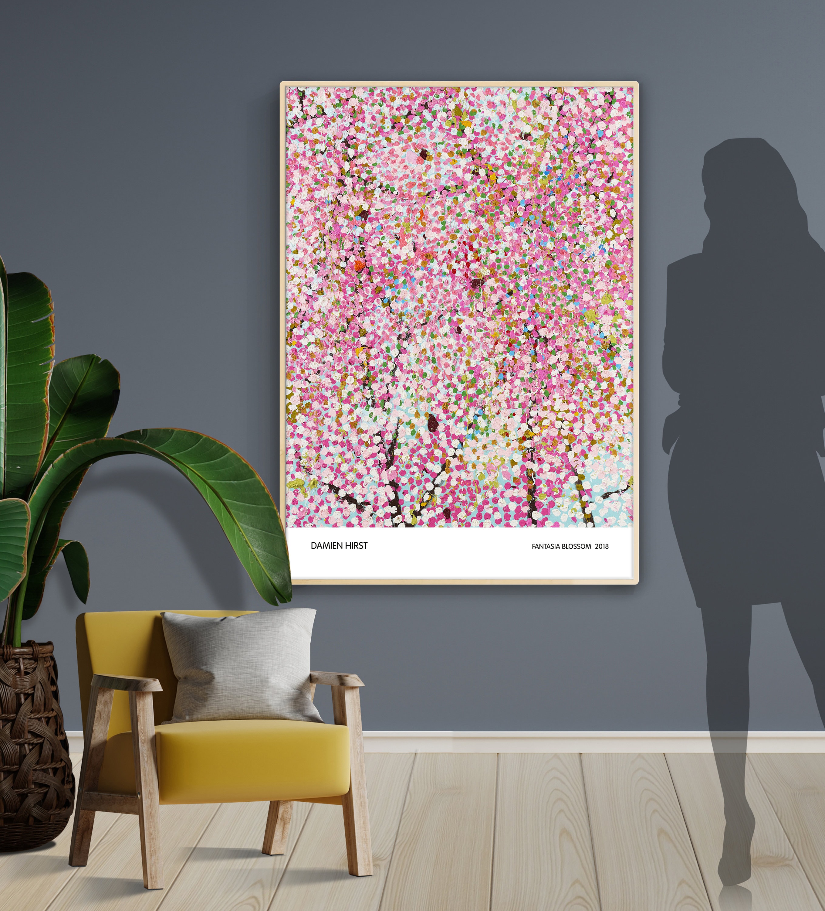 Damien Hirst Cherry Blossom A0 Poster Print: Limited Edition Art