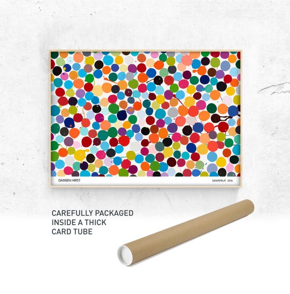 Damien Hirst Grapefruit Spot Poster – A1, A2, A3 Print - Etsy Ireland