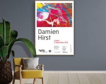 ダミアン・ハースト - 紙に描かれたオリジナルのサメの絵 - カスタム