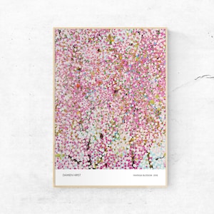 Stampa poster "Fantasia Blossom" di Damien Hirst, 2018. Scegli tra i formati A3, A2 o A1. Edizione limitata. L'albero "Fantasia Blossom" di Damien Hirst.
