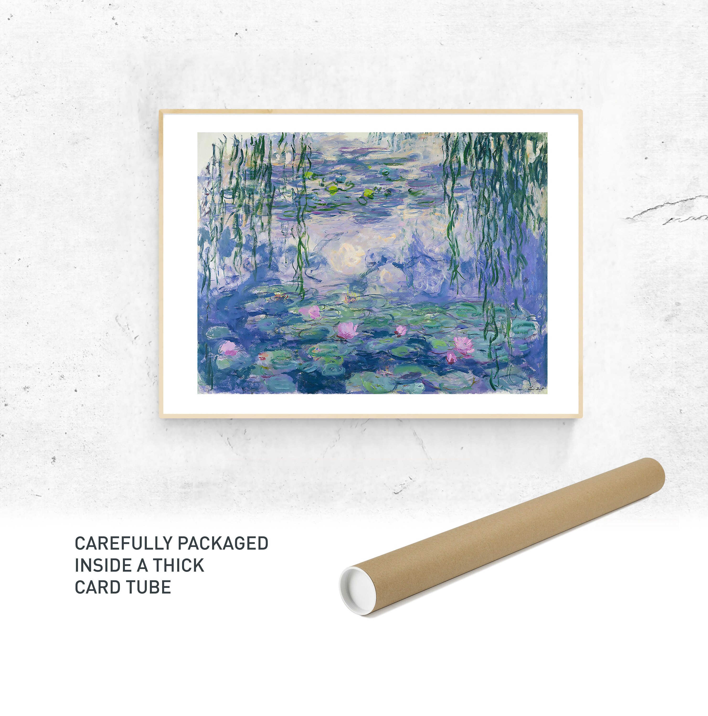 Claude Monet、Pommiers Fleurs、超希少画集より Original Claude Monet painting to be auctioned off by