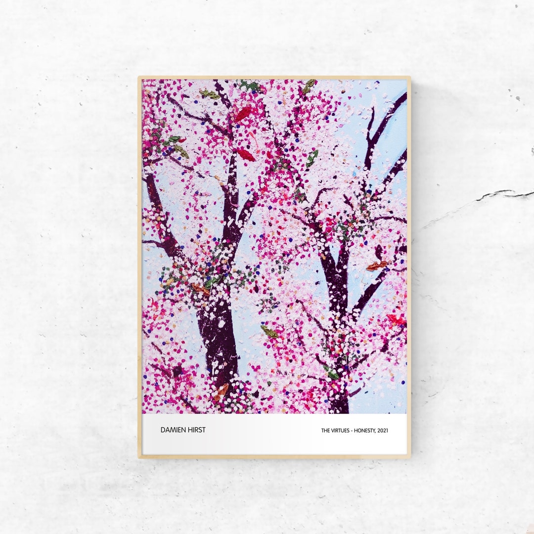 洋書 CHERRY BLOSSOMS by Damien Hirst Damien Hirst, Cherry Blossoms, the artist's first major solo