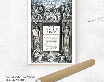 欽定訳聖書　銅版画 天牛書店】書籍詳細 - The Holy Bible 欽定訳・旧新約聖書+聖公