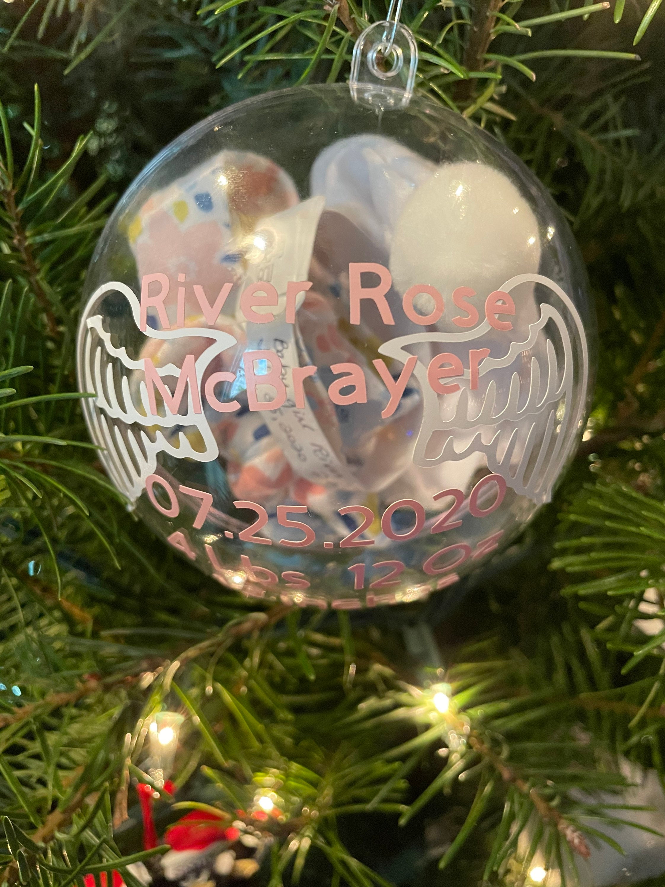 Angel Baby Christmas Tree Ornament  Etsy