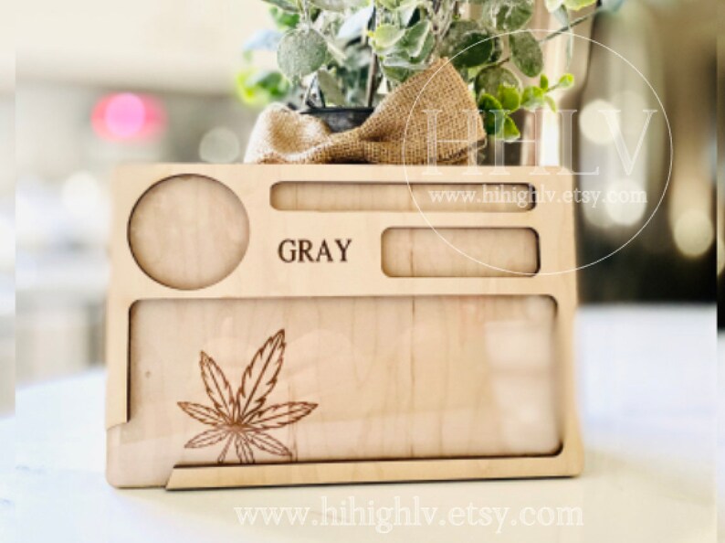 Rolling Tray Personalized Customized Weed Tray Marijuana Etsy