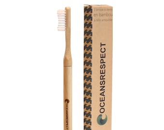 Bamboo toothbrush with interchangeable head