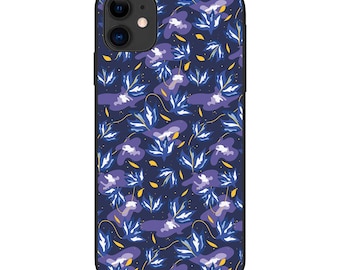 Biologisch afbreekbaar, schokbestendig telefoonhoesje - Dromerige Bloemen - Zero waste