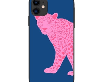 Biologisch afbreekbaar, schokbestendig telefoonhoesje - Pink Panther - Zero waste